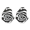 Opaque Acrylic Pendants X-SACR-L003-06-1