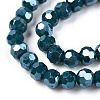 Opaque Glass Beads Strands EGLA-A035-P4mm-A36-3