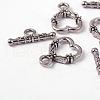 Tibetan Style Toggle Clasps X-LF1086Y-NF-2