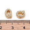 Rack Plating Brass Micro Pave Clear Cubic Zirconia Beads KK-G500-30G-Q-3