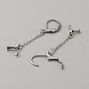 304 Stainless Steel Leverback Earring Hooks STAS-WH0001-13-2