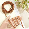 5M Folding PU Leather Flat Cord OCOR-WH20012-14A-05-3