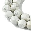 Natural Howlite Beads Strands G-H023-A16-01-4