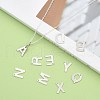 304 Stainless Steel Alphabet Charms STAS-O073-01-4