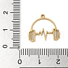 5Pcs 201 Stainless Steel Pendants STAS-B064-10G-3