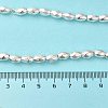 Electroplated Strong Magnetic Synthetic Hematite Beads Strands G-P518-03D-4
