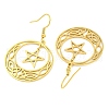 304 Stainless Steel Dangle Earrings for Women EJEW-F338-04G-02-2