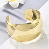 Brass Cuff Open Bangles BJEW-M060-03G-5