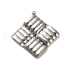 Non-Tarnish 304 Stainless Steel Pendants STAS-Q316-02P-1
