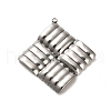 304 Stainless Steel Pendants STAS-Q316-02P-1