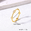925 Sterling Silver Micro Pave Cubic Zirconia Stackable Finger Rings for Women SC5406-1-3