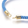 Cotton Cord Bracelet Making KK-F758-03E-G-2