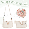 Alloy Enamel & Resin & Rhinestone Link Purse Strap Extenders FIND-AB00037-01-3