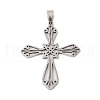 Non-Tarnish 201 Stainless Steel Pendants STAS-S126-09P-1