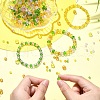 500Pcs Easter Themed Glass Beads GLAA-YWC0004-03-4