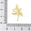 Rack Plating Brass Cubic Zirconia Pendants KK-S396-33G-3