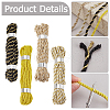   4 Rolls 4 Colors Polyester Cord OCOR-PH0005-11-4
