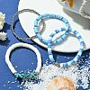 4Pcs 4 Styles Polymer Clay Heishi Surfer Stretch Bracelets Set BJEW-TA00373-2