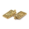 Tibetan Style Alloy Pendants TARO-PW0001-01E-G-3