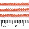 Baking Painted Imitation Jade Glass Bead Strands DGLA-A034-J2MM-A12-2