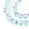 Transparent Glass Beads Strands EGLA-N016-6mm-01-3