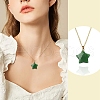 20Pcs 4 Colors Glass Pendants GLAA-YW0003-49-3