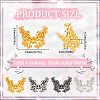 SUNNYCLUE 120Pcs 4 Colors Alloy Beads FIND-SC0011-91-2