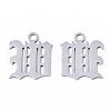 Tarnish Resistant 201 Stainless Steel Pendants STAS-N091-40W-2