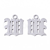 201 Stainless Steel Pendants STAS-N091-40W-2