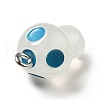 Spray Painted Luminous Resin Pendants RESI-A017-05E-4