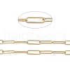 304 Stainless Steel Paperclip Chains CHS-L022-02D-G-1
