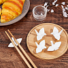 Porcelain Chopstick Rest DJEW-WH0015-51-6