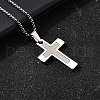 304 Stainless Steel Pendant Necklaces NJEW-P329-03A-P-2