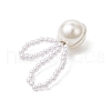 Easter ABS Plastic Imitation Pearl Pendants PALLOY-JF03669-4