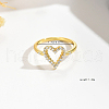925 Sterling Silver Micro Pave Zirconia Finger Rings for Women SF4347-3-3