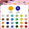 720Pcs 24 Colors Transparent Glass Beads Sets EGLA-YW0003-12-3