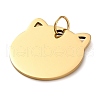 201 Stainless Steel Stamping Blank Tag Pendants STAS-H438-03G-1-2