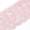 Natural Rose Quartz Beads Strands G-G731-14-16x12mm-1