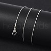 Non-Tarnish 304 Stainless Steel Snake Chain Necklaces NJEW-D285-02P-4