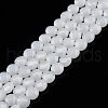 Imitation Jade Glass Beads Strands GLAA-N052-06-B07-1