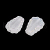 Frosted Transparent Acrylic Beads OACR-P029-17B-01-3