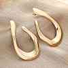 304 Stainless Steel Teardrop Stud Earrings EJEW-B108-13G-1