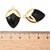 Natural Obsidian Pendants G-U019-03B-08-3