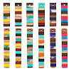  24Pcs 12 Styles Translucent Resin & Walnut Wood Big Pendants RESI-TA0002-05-2