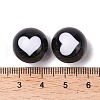 Two-Tone Acrylic Beads OACR-U003-02D-3