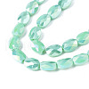 Electroplate Glass Beads Strands EGLA-S194-11A-A04-3