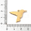 304 Stainless Steel Pendants STAS-I334-09G-3