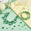   500Pcs 20 Styles Electroplate Glass Beads Strands EGLA-PH0001-53-5
