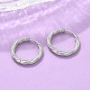304 Stainless Steel Twist Hoop Earrings for Women EJEW-A130-02C-P-4