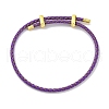Adjustable Polyester Cord Braided Bracelets BJEW-Z085-01G-25-1